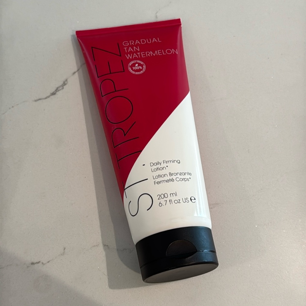 St Tropez Gradual tan watermelon daily firming lotion summer vacation